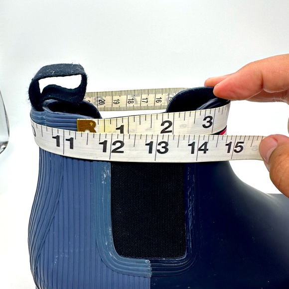 Hunter Mens 2-Tone Original Chelsea Rain Boots 8 EUC - Picture 15 of 15